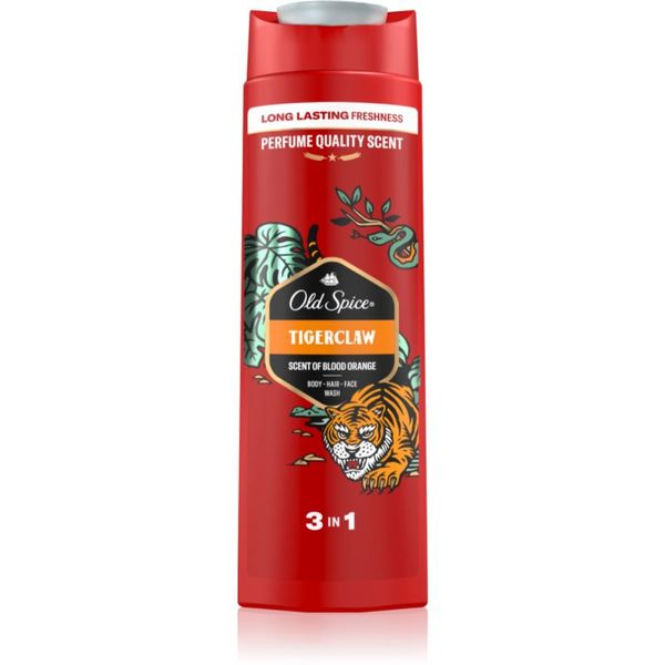Old Spice Old Spice Tigerclaw душ-гел за лице, тяло и коса за мъже 400 мл.