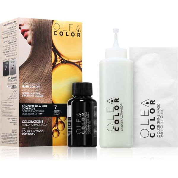 Oleacolor Oleacolor перманентната боя за коса цвят 7 Blonde 1 бр.