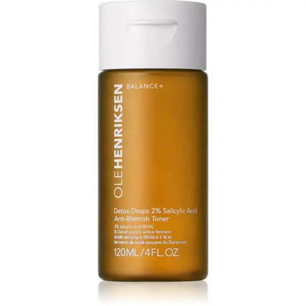 OLEHENRIKSEN OLEHENRIKSEN Balance+ Detox Drops 2% Salicylic Acid Toner тоник за лице със салицилова киселина 120 мл.