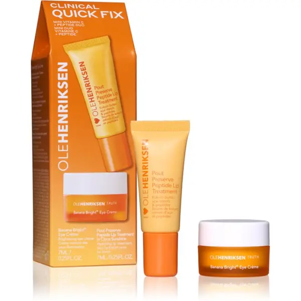 OLEHENRIKSEN OLEHENRIKSEN Clinical Quick Fix Vitamin C + Peptide Duo комплект за грижа за лицето 1 бр.