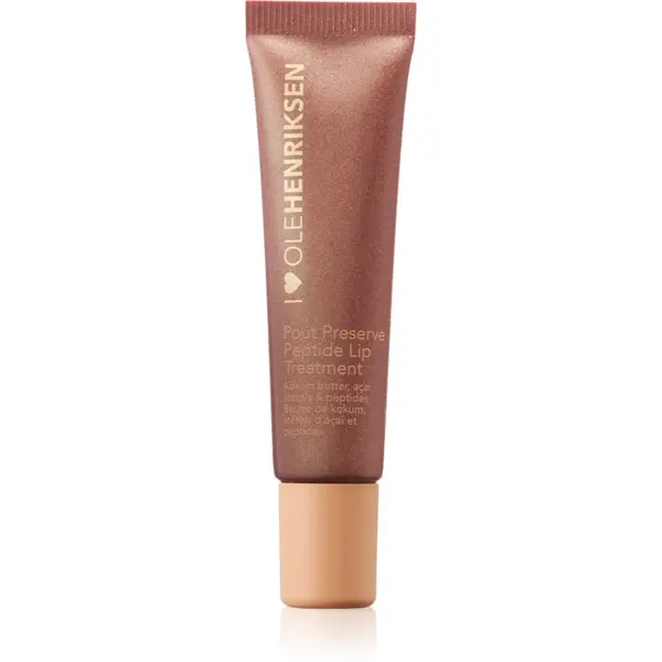 OLEHENRIKSEN OLEHENRIKSEN Pout Preserve Peptide Lip Treatment хидратиращ блясък за устни цвят Cocoa Crème Glimmer 12 мл.