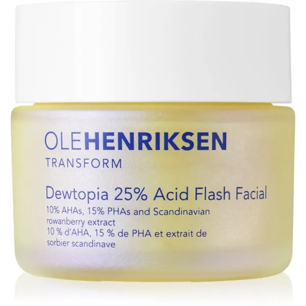 OLEHENRIKSEN OLEHENRIKSEN Transform Dewtopia 25% Acid Flash Facial ексфолираща маска 50 мл.