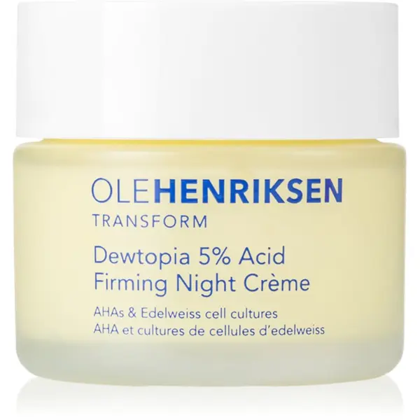 OLEHENRIKSEN OLEHENRIKSEN Transform Dewtopia 5% Acid Firming Night Crème стягащ нощен крем s AHA 50 мл.