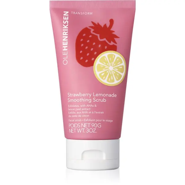 OLEHENRIKSEN OLEHENRIKSEN Transform Strawberry Lemonade Smoothing Scrub пилинг за лице с ексфолиращо действие 90 гр.