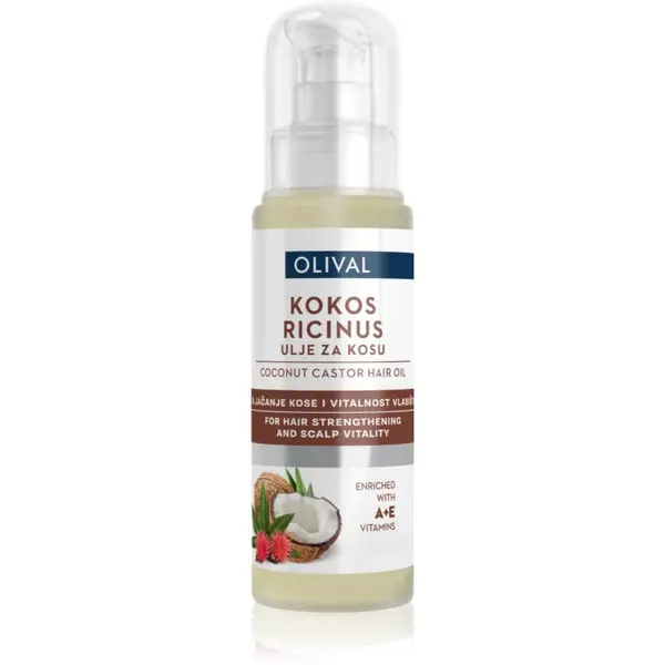 Olival Olival Coconut Castor рициново олио за укрепване на косата 60 мл.