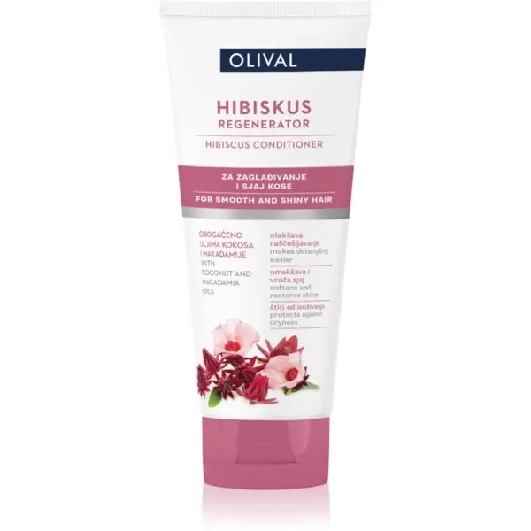 Olival Olival Hibiscus регенериращ балсам за блясък и мекота на косата 200 мл.