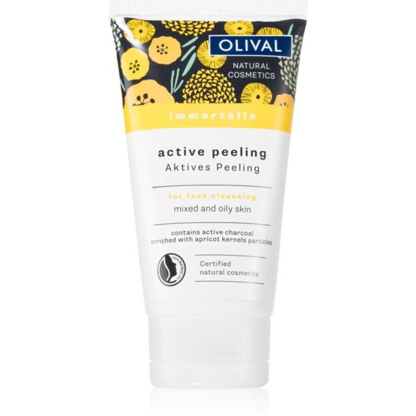 Olival Olival Immortelle Active Peeling почистващ пилинг за лице за смесена и мазна кожа 75 мл.