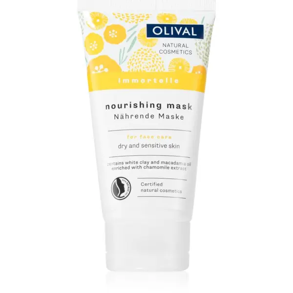 Olival Olival Immortelle Nourishing Mask подхранваща маска за чувствителна и суха кожа 75 мл.