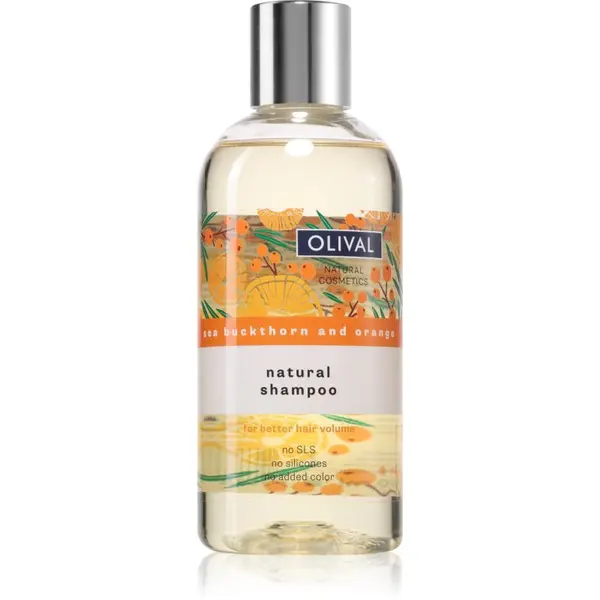 Olival Olival Natural Buckthorn and Orange натурален шампоан за обем и блясък 250 мл.