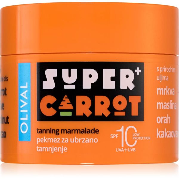 Olival Olival SUPER Carrot продукт за ускоряване и удължаване ефекта на загар SPF 10 100 мл.
