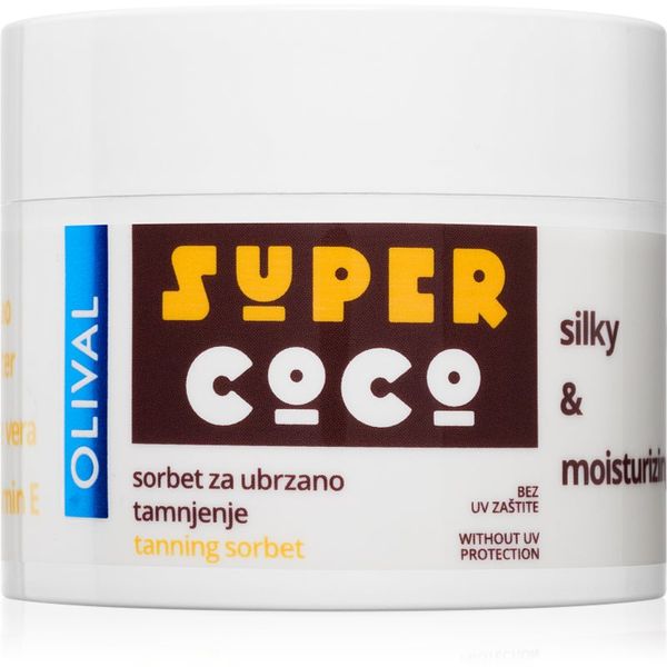 Olival Olival SUPER Coco хидратиращо сорбе за тяло за ускоряване на тена 100 мл.