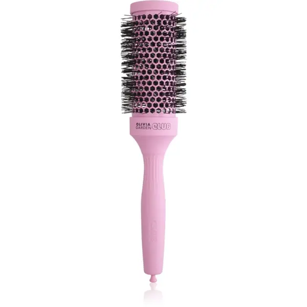 Olivia Garden Club Olivia Garden Club The Glow Blowout Ceramic Round Brush Pink кръгла четка за коса M 1 бр.