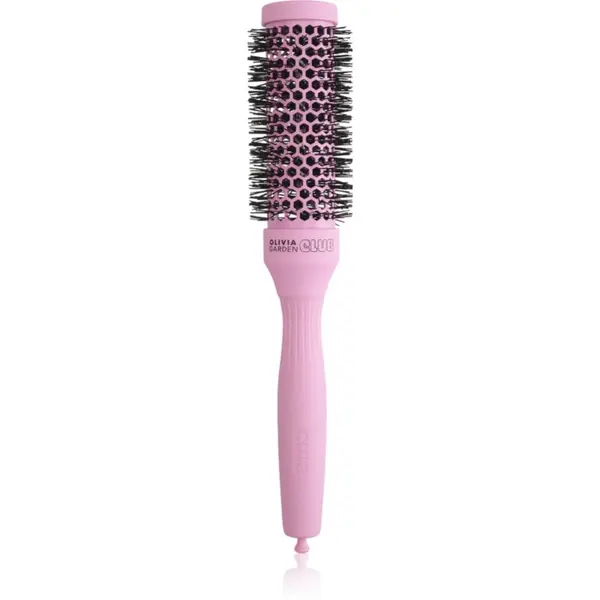 Olivia Garden Club Olivia Garden Club The Glow Blowout Ceramic Round Brush Pink кръгла четка за коса S 1 бр.