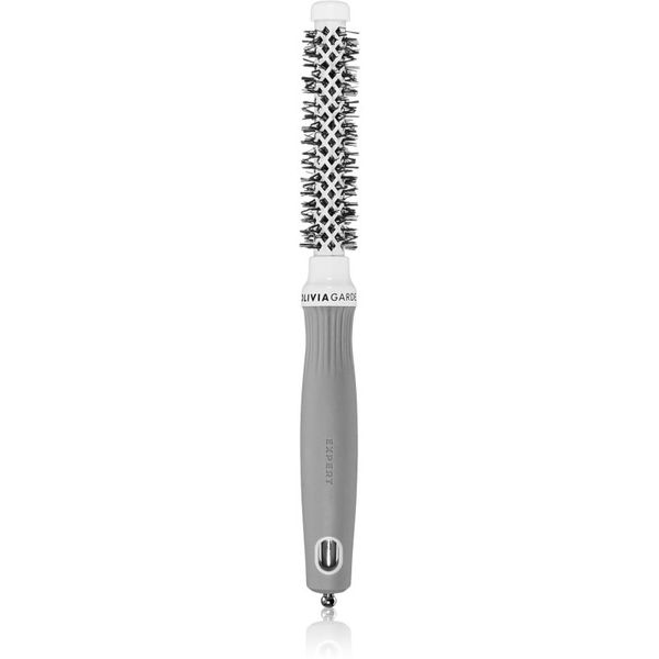 Olivia Garden Olivia Garden Expert Shine Wavy Bristles White&Grey Четка за коса průměr 15 mm 1 бр.