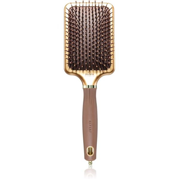 Olivia Garden Olivia Garden Rectangular Paddle четка за по-лесно разресване на косата Gold&Brown 1 бр.