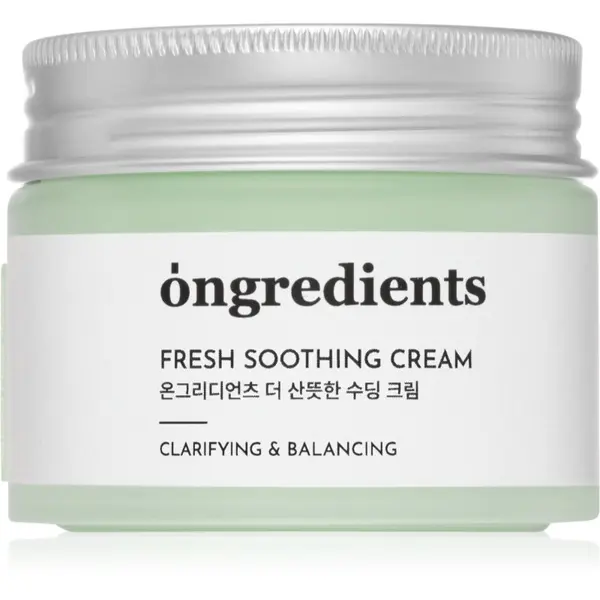 Ongredients Ongredients Fresh Soothing Cream лек хидратиращ крем-гел 50 мл.