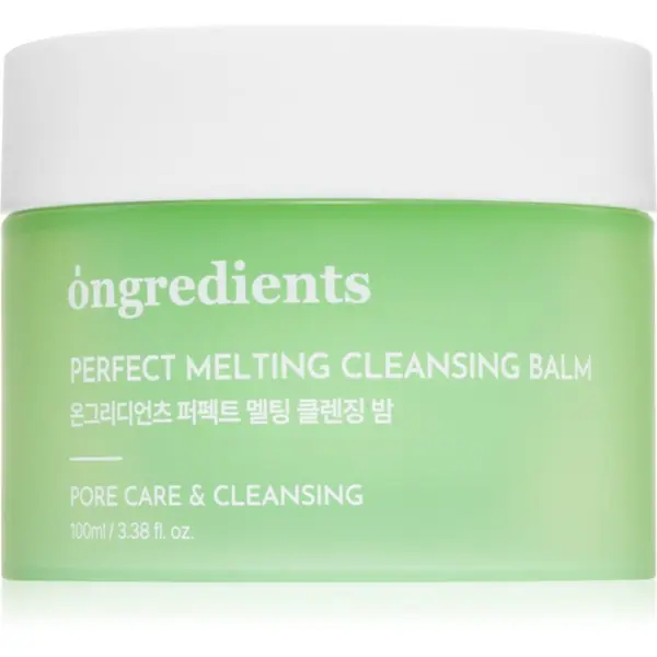 Ongredients Ongredients Perfect Melting Cleansing Balm балсам за почистване и премахване на грим за освежаване и хидратация 100 мл.