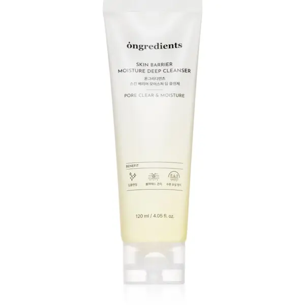 Ongredients Ongredients Skin Barrier Moisture Deep Cleanser лек почистващ гел за укрепване на кожната бариера 120 мл.