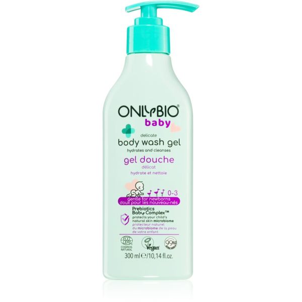 OnlyBio OnlyBio Baby Delicate нежен измиващ гел за деца от раждането им 300 мл.