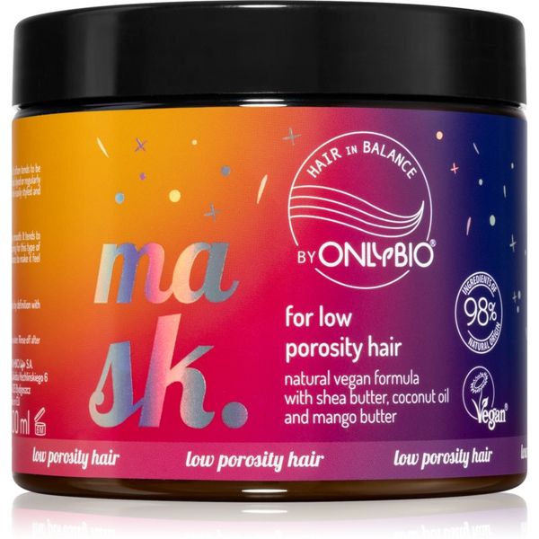 OnlyBio OnlyBio Hair in Balance маска за коса за нормална към суха коса 400 мл.
