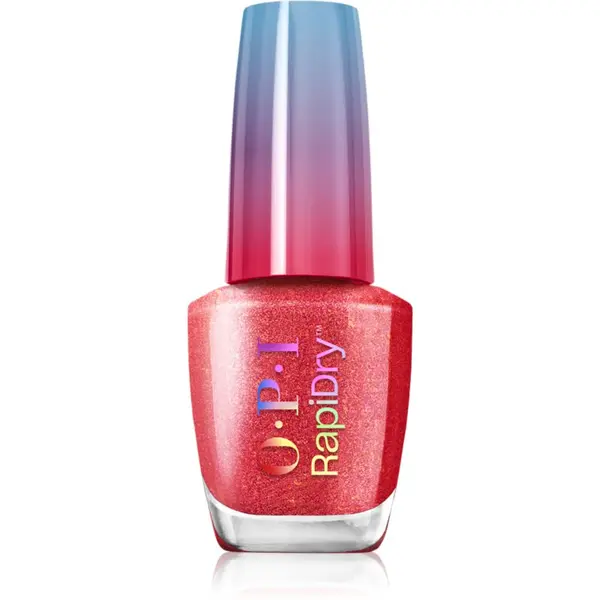 OPI OPI Rapidry бързозасъхващ лак за нокти цвят Fuego On-the-Go 9 мл.