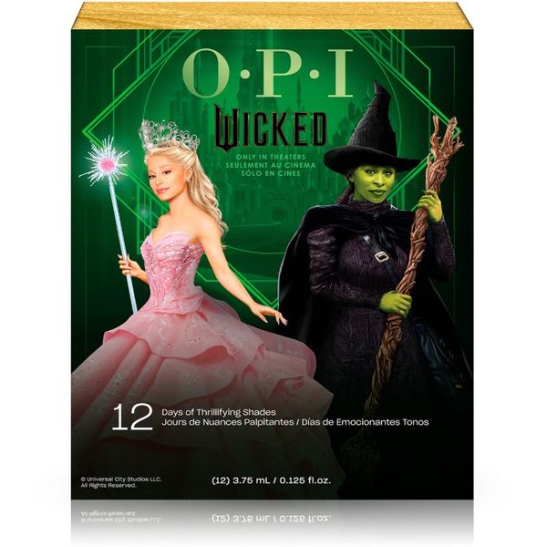 OPI OPI Wicked Nail Lacquer коледен календар за нокти мини
