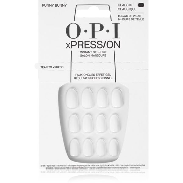 OPI OPI xPRESS/ON Изкуствени нокти Funny Bunny 30 бр.