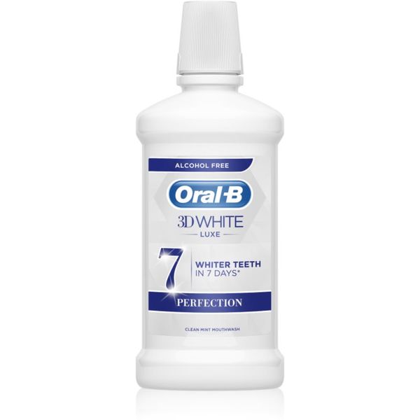 Oral B Oral B 3D White Luxe вода за уста с избелващ ефект 500 мл.