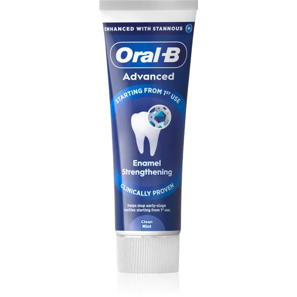 Oral-B Oral-B Advanced Enamel Strengthening паста за зъби за да се засили зъбния емайл Clean Mint 75 мл.