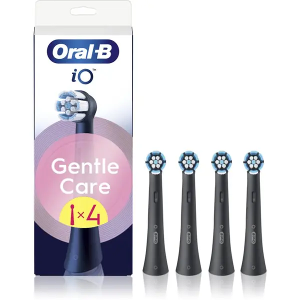 Oral-B Oral-B iO Gentle Care сменяеми глави за чувствителни венци Black 4 бр.