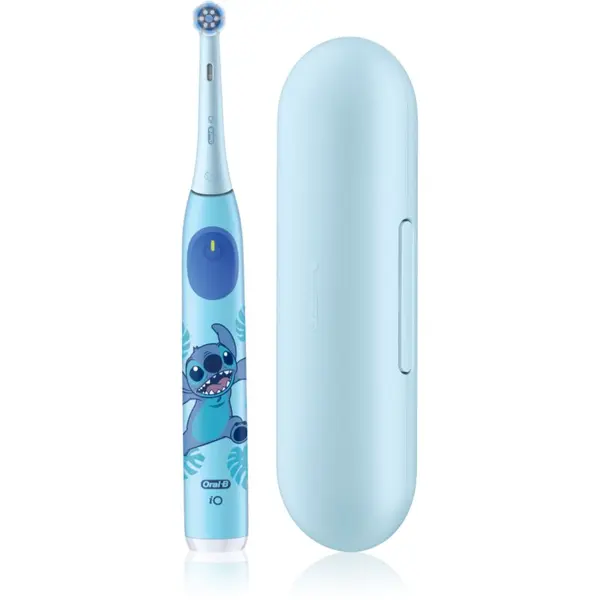 Oral-B Oral-B iO Kids Disney Stitch електрическа четка за зъби за деца с калъфка за пътуване 6 y+ 1 бр.
