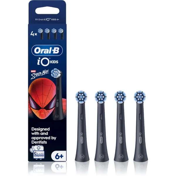 Oral-B Oral-B iO Kids Marvel Spiderman резервни глави за четка за зъби за деца от 6-годишна възраст 4 бр.