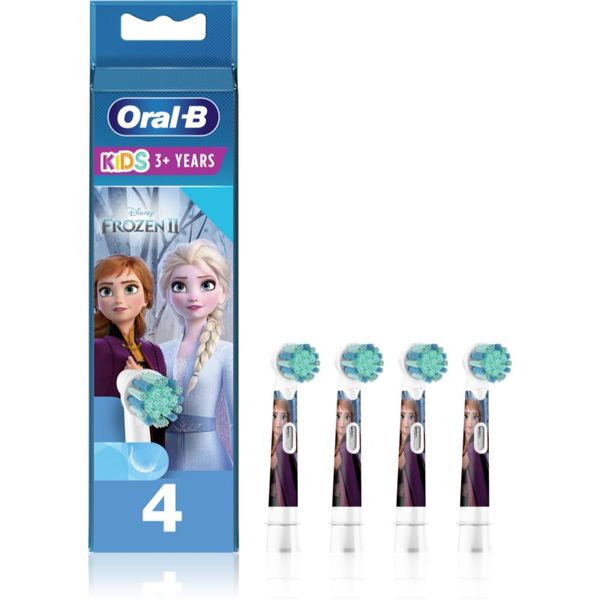Oral B Oral B Kids 3+ Frozen резервни глави за четка за зъби много мека за деца  4 бр.