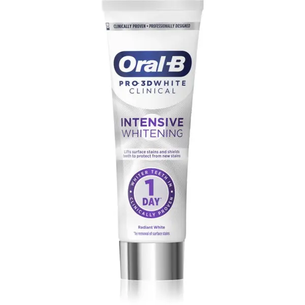 Oral-B Oral-B Pro-3D White Intensive Whitening интензивна избелваща паста за зъби Radiant White 75 мл.