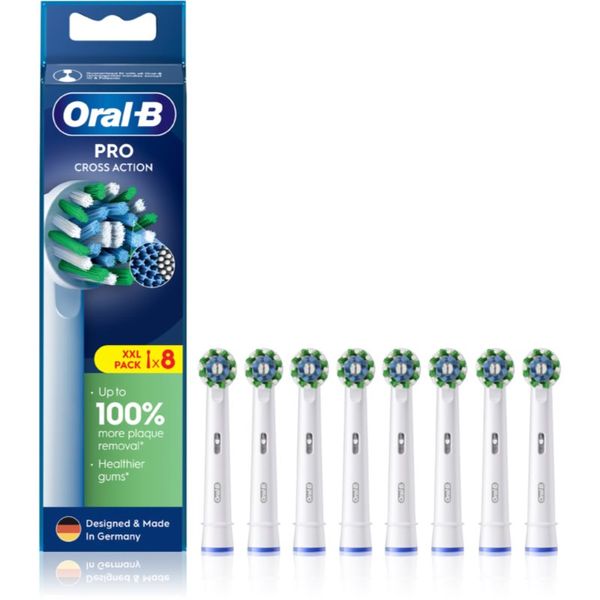 Oral B Oral B PRO Cross Action резервни глави за четка за зъби 8 бр.
