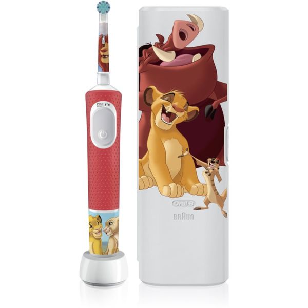 Oral B Oral B PRO Kids 3+ The Lion King електрическа четка за зъби с калъфка за деца 1 бр.