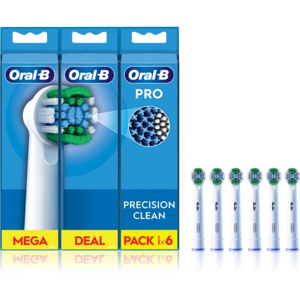 Oral B Oral B PRO Precision Clean резервни глави за четка за зъби 6 бр.