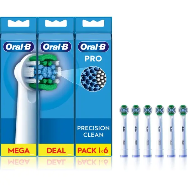 Oral-B Oral-B PRO Precision Clean резервни глави за четка за зъби 6 бр.