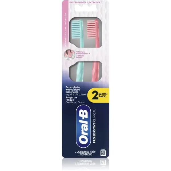 Oral-B Oral-B Pro-Sensitive Clinical четка за зъби 2 бр.