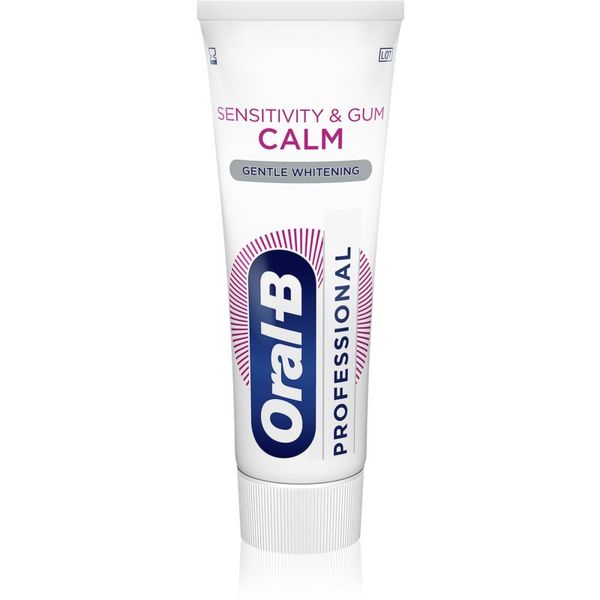 Oral B Oral B Professional Sensitivity & Gum Calm Gentle Whitening избелваща паста за зъби 75 мл.