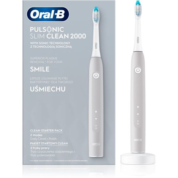 Oral B Oral B Pulsonic Slim Clean 2000 Grey четка за зъби