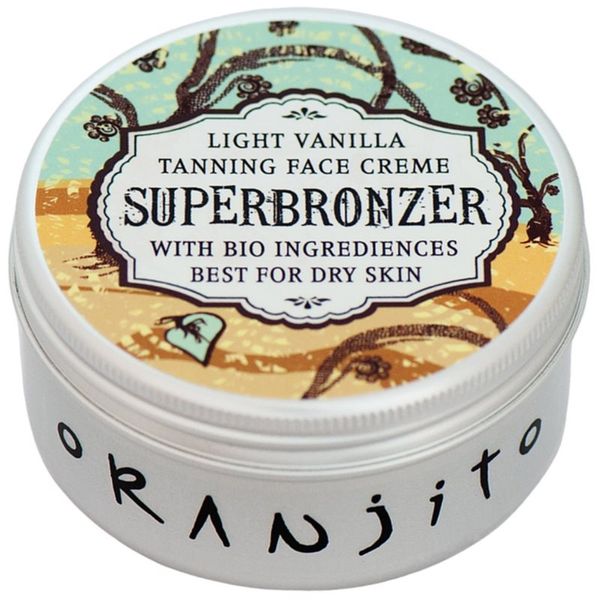 Oranjito Oranjito Bio Light Vanilla крем за загар за солариум за лице и деколте 50 гр.