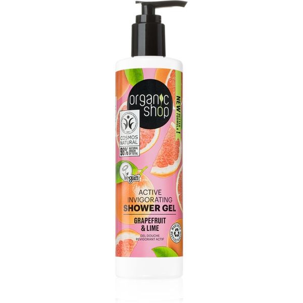 Organic Shop Organic Shop Grapefruit & Lime активен душ-гел 280 мл.