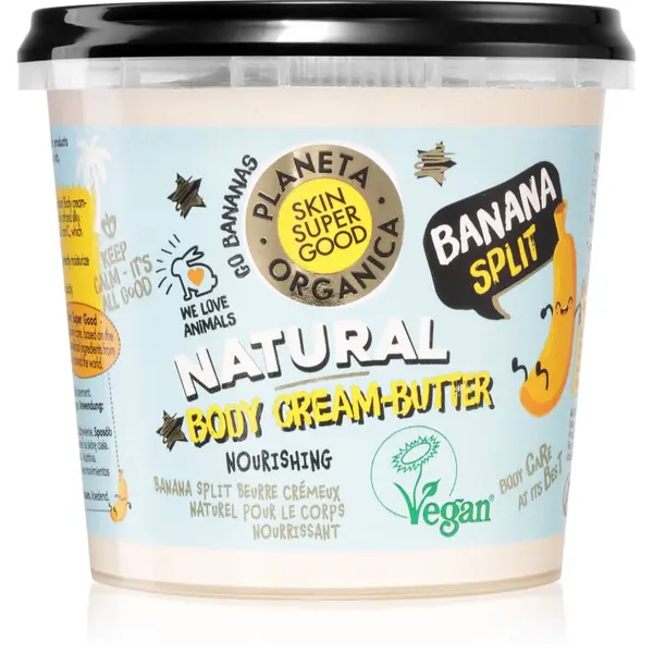 Organic Shop Organic Shop Skin Super Good Banana Split подхранващо масло за тяло 360 мл.