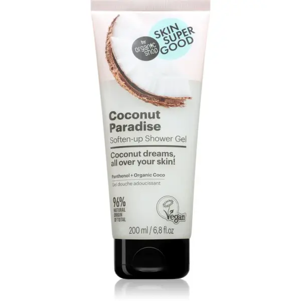 Organic Shop Organic Shop Skin Super Good Coconut Paradise омекотяващ душ гел 200 мл.