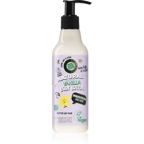 Organic Shop Organic Shop Skin Super Good Madagascar Dreams озаряващ и хидратиращ лосион с ванилия 250 мл.