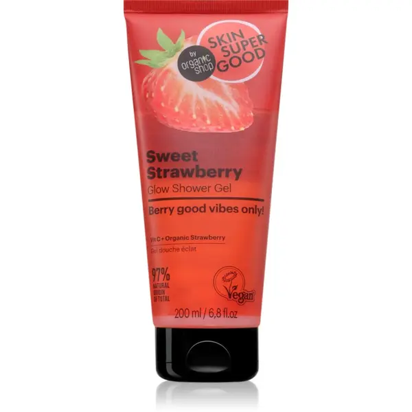 Organic Shop Organic Shop Skin Super Good Sweet Strawberry овлажняващ душ гел 200 мл.