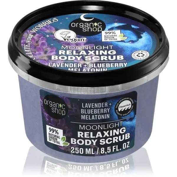 Organic Shop Organic Shop Sleeping Exfoliate Your Worries пилинг за тяло за релаксация 250 мл.