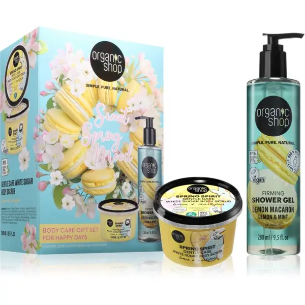 Organic Shop Organic Shop Sweet Spring Mood Body Care Set подаръчен комплект за тяло