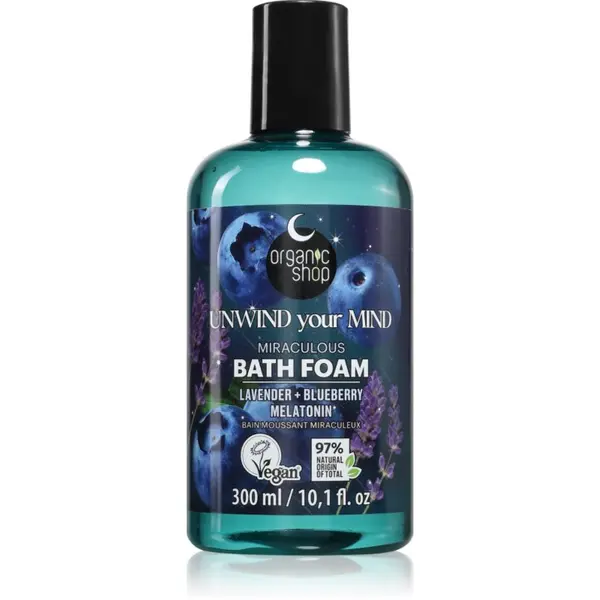 Organic Shop Organic Shop Unwind Your Mind антистрес пяна за вана 300 мл.